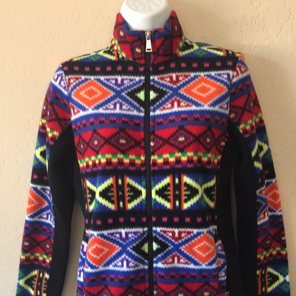 Ralph Lauren Tribal Aztec Full Zip Fleece Jacket